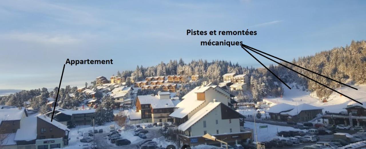 Apt confortable au pied des pistes et de la forêt Bolquere Exterior foto