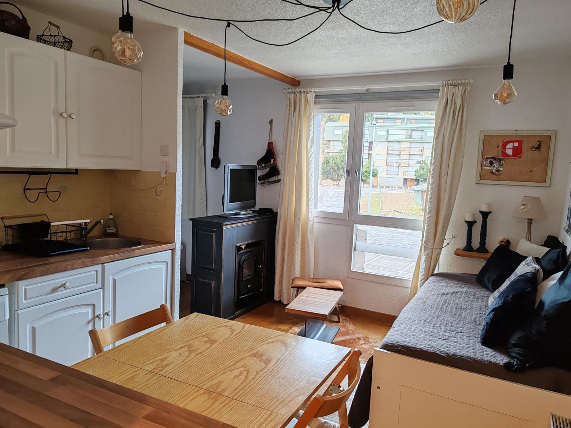 Apt confortable au pied des pistes et de la forêt Bolquere Exterior foto
